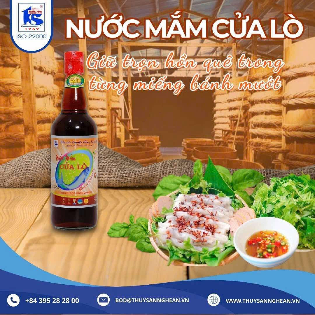 Nước mắm cửa lò đậm đặc