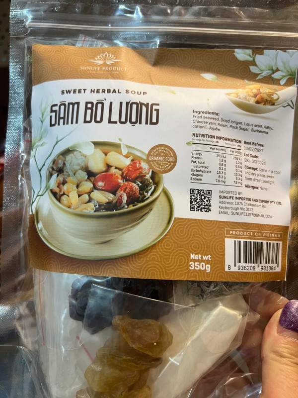 Sâm bổ lượng 12$ 1pack 350g