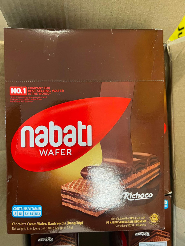 Bánh xốp Nabati 225Gr