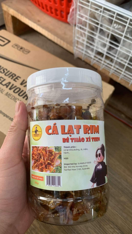 Cá lạt rim 16$