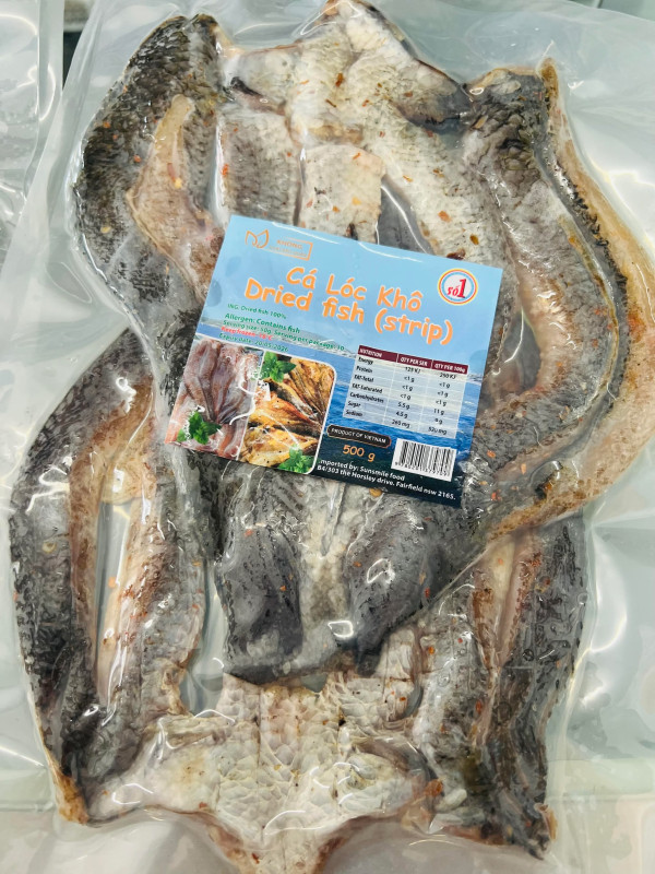 Cá lóc khô số 1