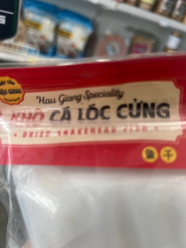 Khô cá lóc cửng Hậu giang