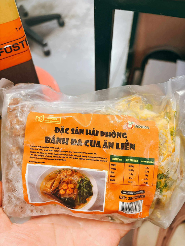 Bánh đa cua Hải Phòng 10$